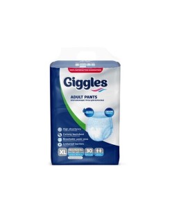 GİGGLES HASTA KÜLODU 30LU XLARGE KÜLOT BEZ