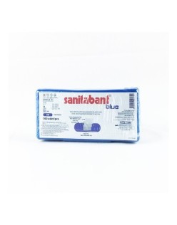 SANİTABANT BLUE MAVİ YARA BANDI 1KUTU=100ADET 19CM*72CM 1301 GIDA VE MUTFAK METALLİ