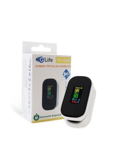 G-LİFE YK-80B ALARMLI RENKLİ EKRAN PARMAK TİPİ PULSE OKSİMETRE