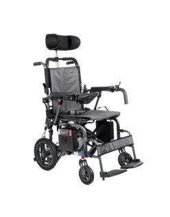 COMFORT PLUS DY01102 LİTYUM AKÜLÜ TEKERLEKLİ SANDALYE BAŞ DESTEKLİ SIRTI YATAR