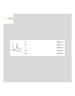 ORTHOCARE 3910 EPICARE ÖRME DİRSEKLİK XLARGE