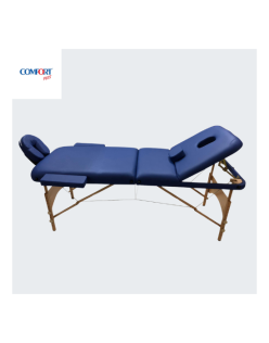 COMFORT İTHAL AHŞAP MASAJ MASASI GM-305 MAVİ ÇANTA TİPİ KATLANIR