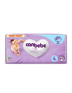 CANBEBE BEBEK BEZİ NO:4 MAXİ 7-14KG 60LI