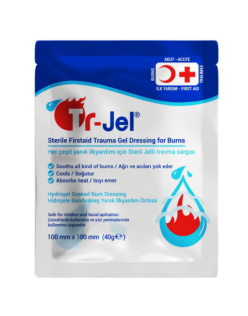 TR-JEL(BURN GEL DRESSİNG)10CM*10CM 40GR