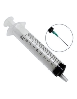 AYSET ENJEKTÖR LUER LOCK 10ML 3P YEŞİL