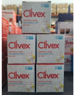CLIVEX TIBBİ İPEK FLASTER 5CMX5M CLİVEX C205