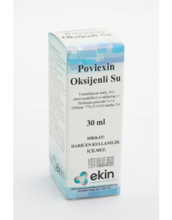 POVIEXIN OKSİJENLİ SU %3 30ML POVİEXİN (KUTUSUZ) MİNİ