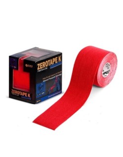 ZEROTAPE K 5CMX5MT PREMIUM KINESIOLOGY TAPE KIRMIZI KİNEZYO BANDI PREMİMUM SERİ