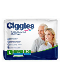 GİGGLES HASTA ALT BEZİ BÜYÜK BOY 30LU BEL BANTLI LARGE