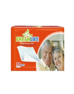 FRESHLIFE YATAK KORUYUCU 60*90 30LU FRESHLİFE SERME