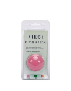 KİFİDİS EL TERAPİ(EGZERSİZ) TOPU PEMBE YUMUŞAK