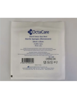 OCTACARE 2160 STERİL EMİCİ GAZ BEZİ 10CMX10CM NON WOVEN