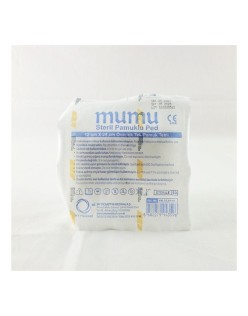 MUMU STERİL 12CMX24CM PAMUKLU PED
