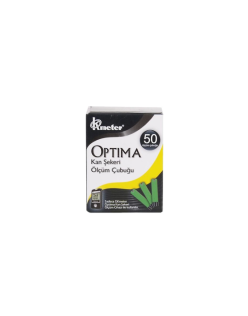 OPTİMA KAN ŞEKERİ ÖLÇÜM TEST STRİBİ 50Lİ