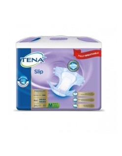 TENA SLİP PREMİUM MAXİ MEDİUM  24LÜ BELBANTLI HASTA ALT BEZİ MOR PAKET