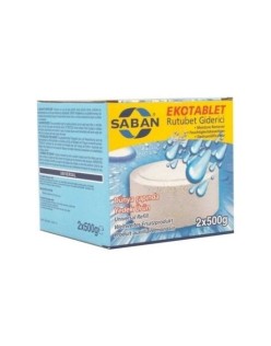 SABAN 500GR X 2 (1 KUTU) NATUREL NEM ALICI YEDEK TABLET