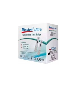 ACON MİSSİON ULTRA HEMOGLOBİN TEST STRİBİ 50 ADET (1 KUTU) ULTRA MODEL