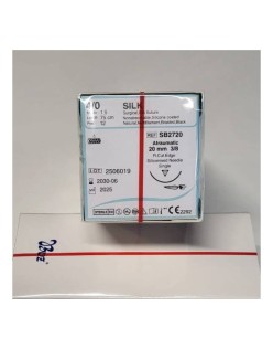 SB2720 İPEK 4/0 20MM 3/8 AŞAĞI KESKİN 75CM TEK İĞNE