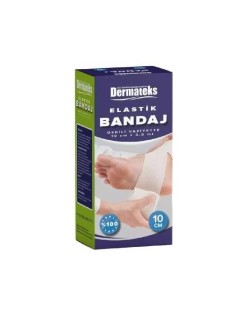 DERMATEKS ELASTİK BANDAJ 10 CM X 120 CM  (POŞETLİ-KUTUSUZ)