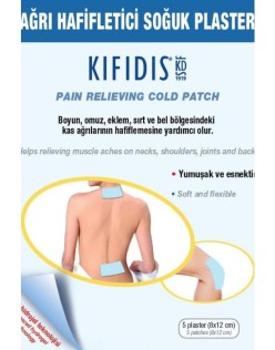 KİFİDİS AĞRI HAFİFLETİCİ SOĞUK PLASTER 8X12CM 5 ADET