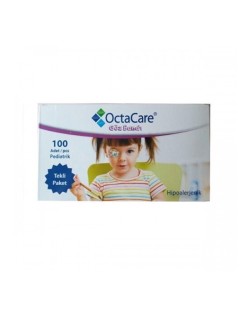 OCTACARE 100LÜ PEDİATRİK GÖZ BANDI KIZ 5CM*6.2CM