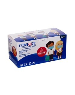 COMFORT PLUS 3 KAT CERRAHİ ÇOCUK MASKESİ MELTBLOWN