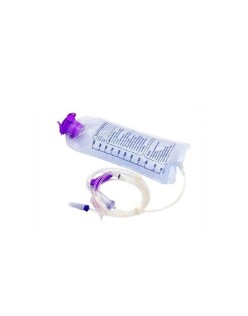 GALENA GRAVİTY ENTERAL BESLENME TORBASI Y KONNEKTÖRLÜ 1200ML (CİHAZSIZ ENTERAL BESLENME)