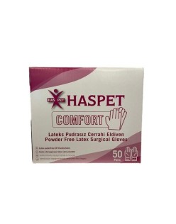 HASPET COMFORT LATEKS PUDRASIZ STERİL ELDİVEN SİZE:8