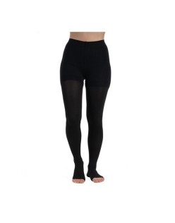 DUKAVAS 232 CCL2 KÜLOTLU BURNU AÇIK VARİS ÇORABI NO:6 SİYAH