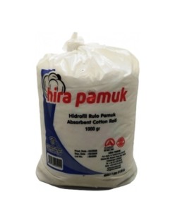 HİRA COTTON HİDROFİL PAMUK 1KG =1000GR RULO PAMUK