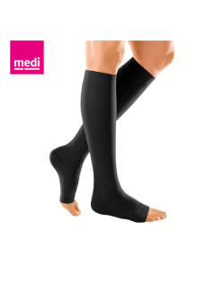 MEDİVEN DUOMED CCL1 DİZ ALTI AÇIK BURUN SİYAH XL