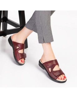 DİA COMFORT DİYABETİK ORTOPEDİK KADIN TERLİK BORDO-39 NUMARA